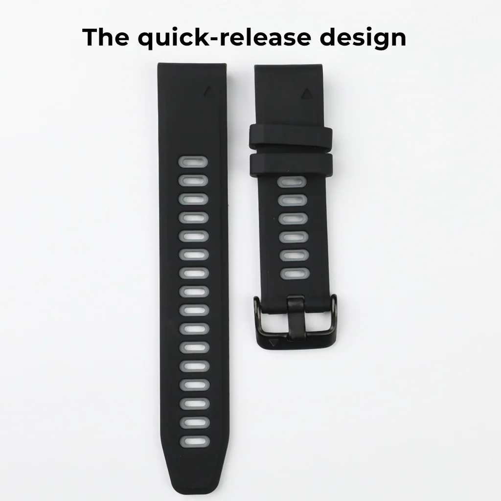 TECPHILE - 20mm Quickfit Watch Band for Garmin Fenix 6S/6S Pro - Image 5