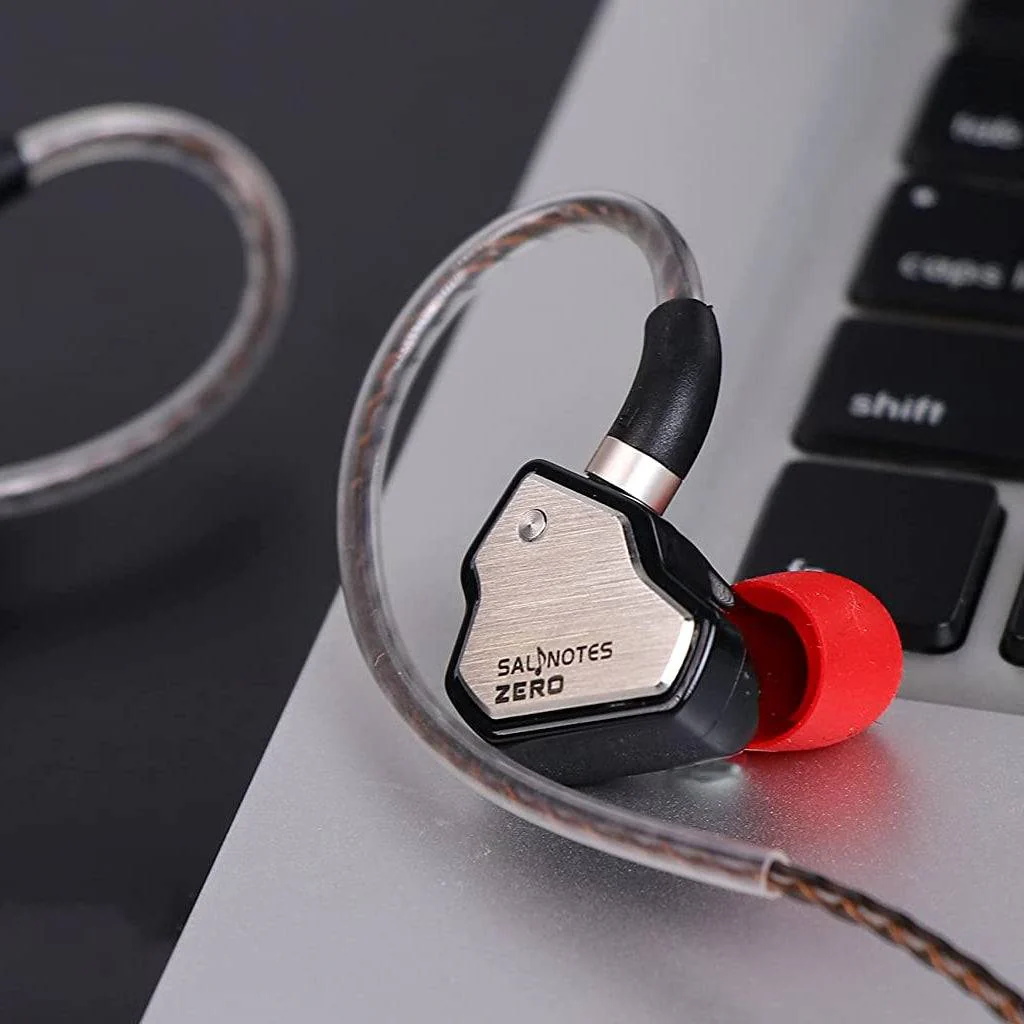 7HZ Salnotes Zero Wired IEM + AUDIOCULAR D07 Slim DAC & Amp - Image 3