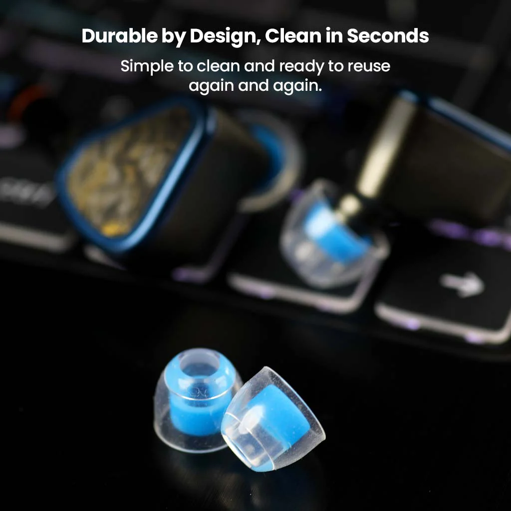 AUDIOCULAR - Atmos Liquid Silicone Eartips for In-Ear Monitors - Image 5
