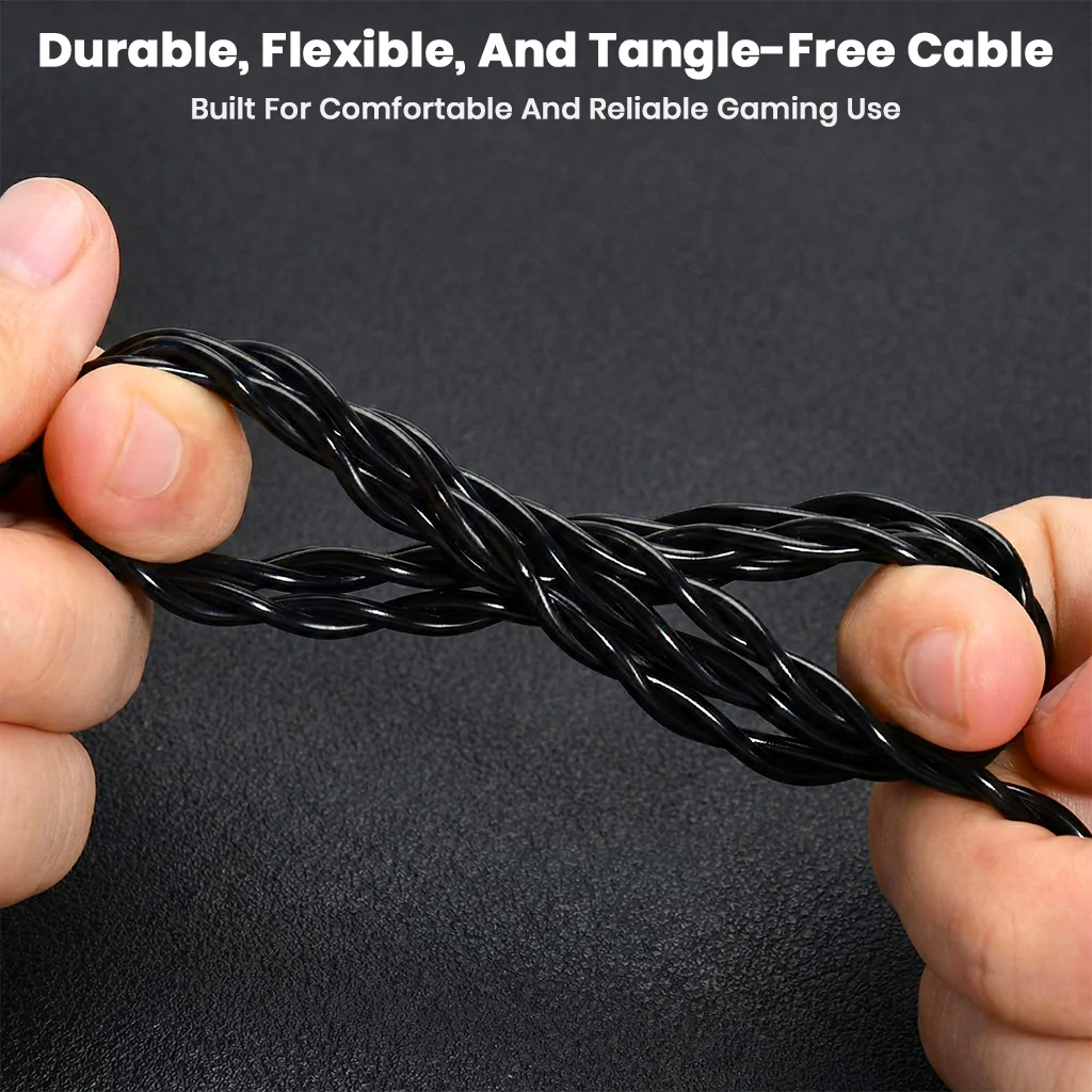 AUDIOCULAR - BOOM-X Gaming IEM Upgrade Cable with Mic - Image 13