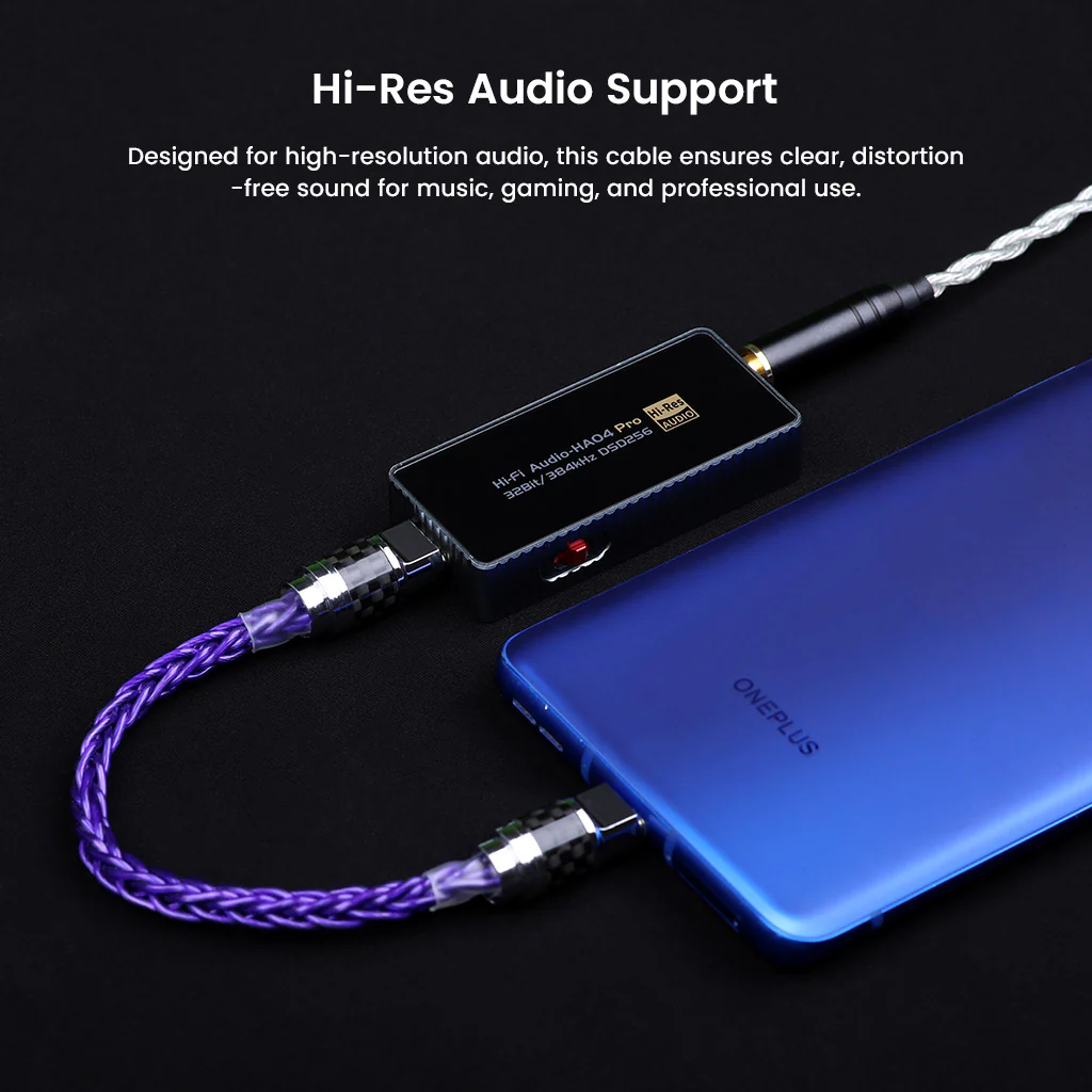 AUDIOCULAR - C14 Type-C to Type-C Audiophile Grade Cable - Image 2