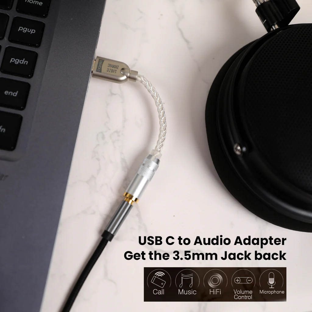 AUDIOCULAR D10 CX31993 Type C to 3.5mm Portable DAC Dongle - Image 5