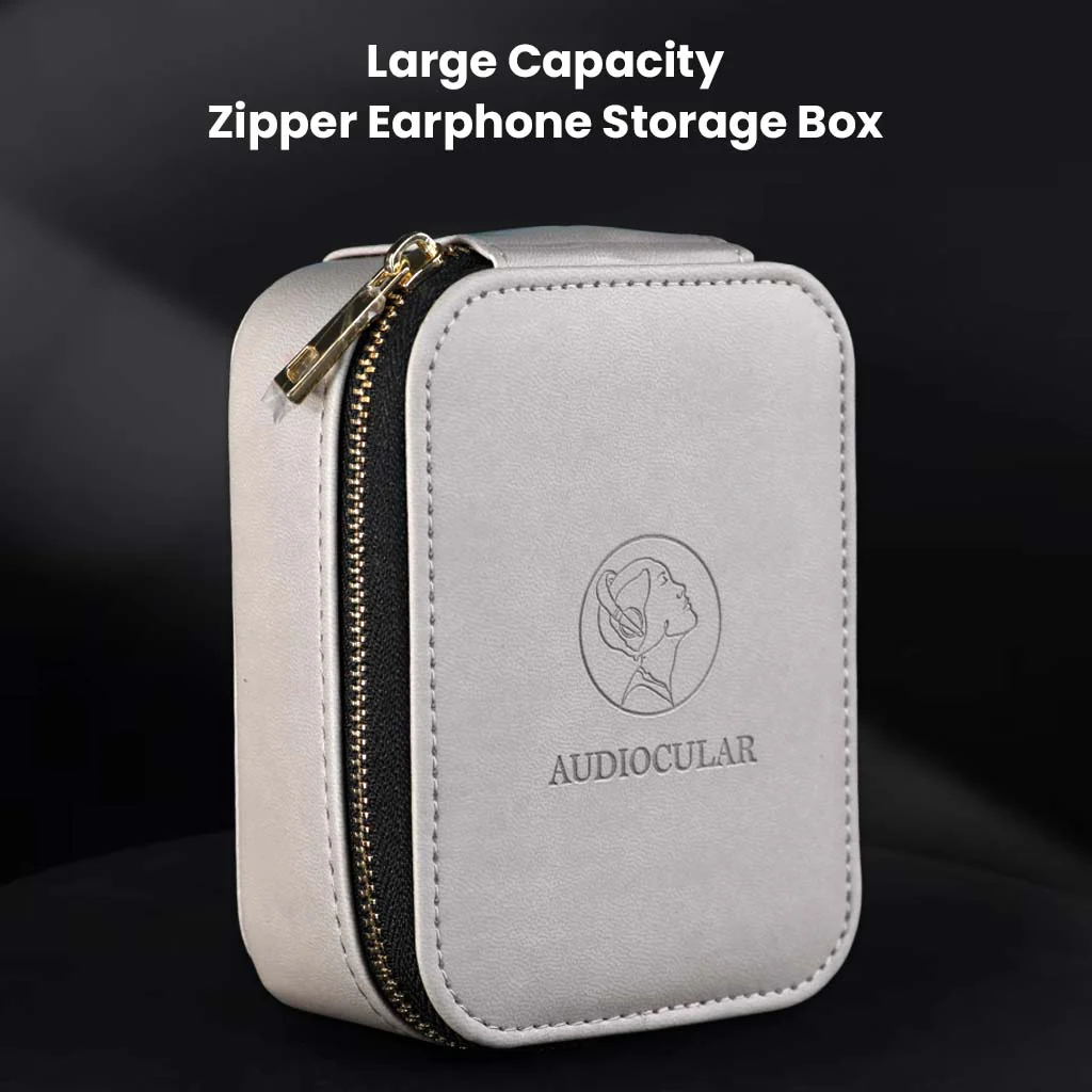 AUDIOCULAR LUXE Premium Storage Case For IEMs, Cables & Accessories - Image 3