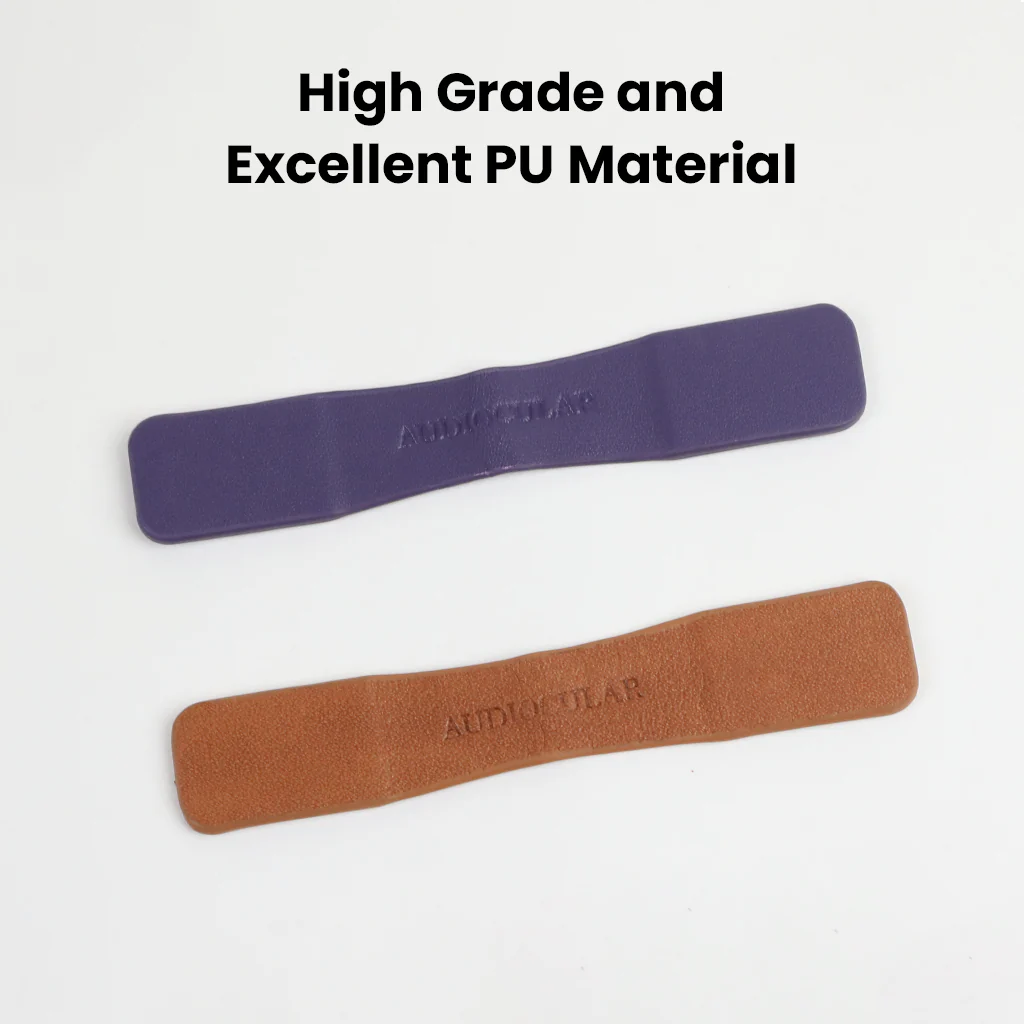 AUDIOCULAR - Pure Leather Magnetic Cable Tie Organizer - Image 12