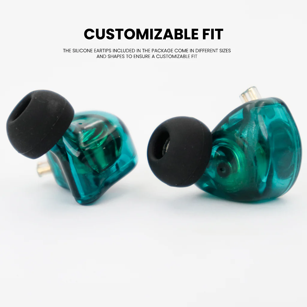AUDIOCULAR - Silicon & Memory Foam Eartips Set (6 Pair) - Image 10