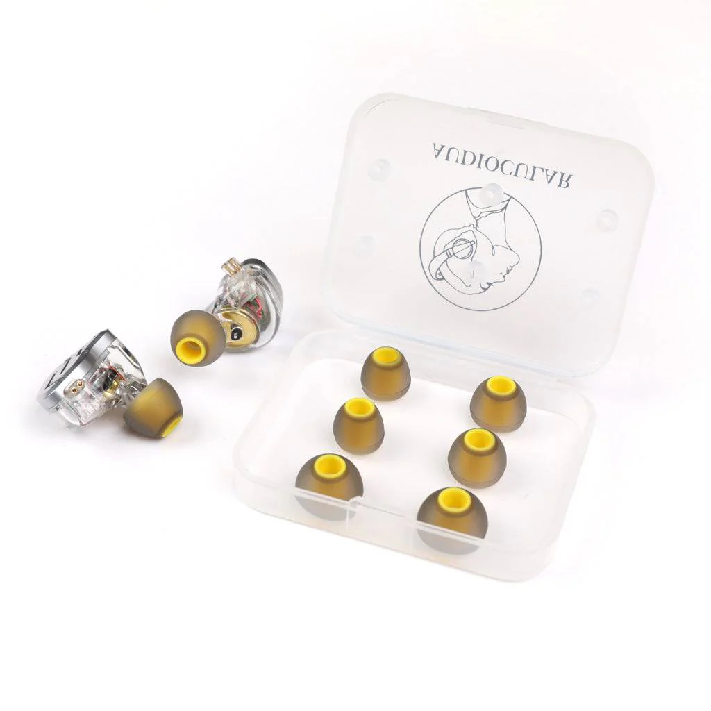 AUDIOCULAR - SoftGrip Silicone Eartips for IEMs