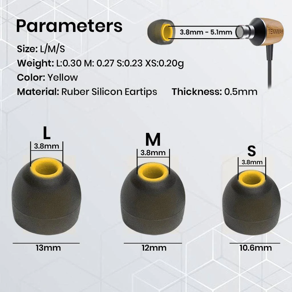 AUDIOCULAR - SoftGrip Silicone Eartips for IEMs - Image 4