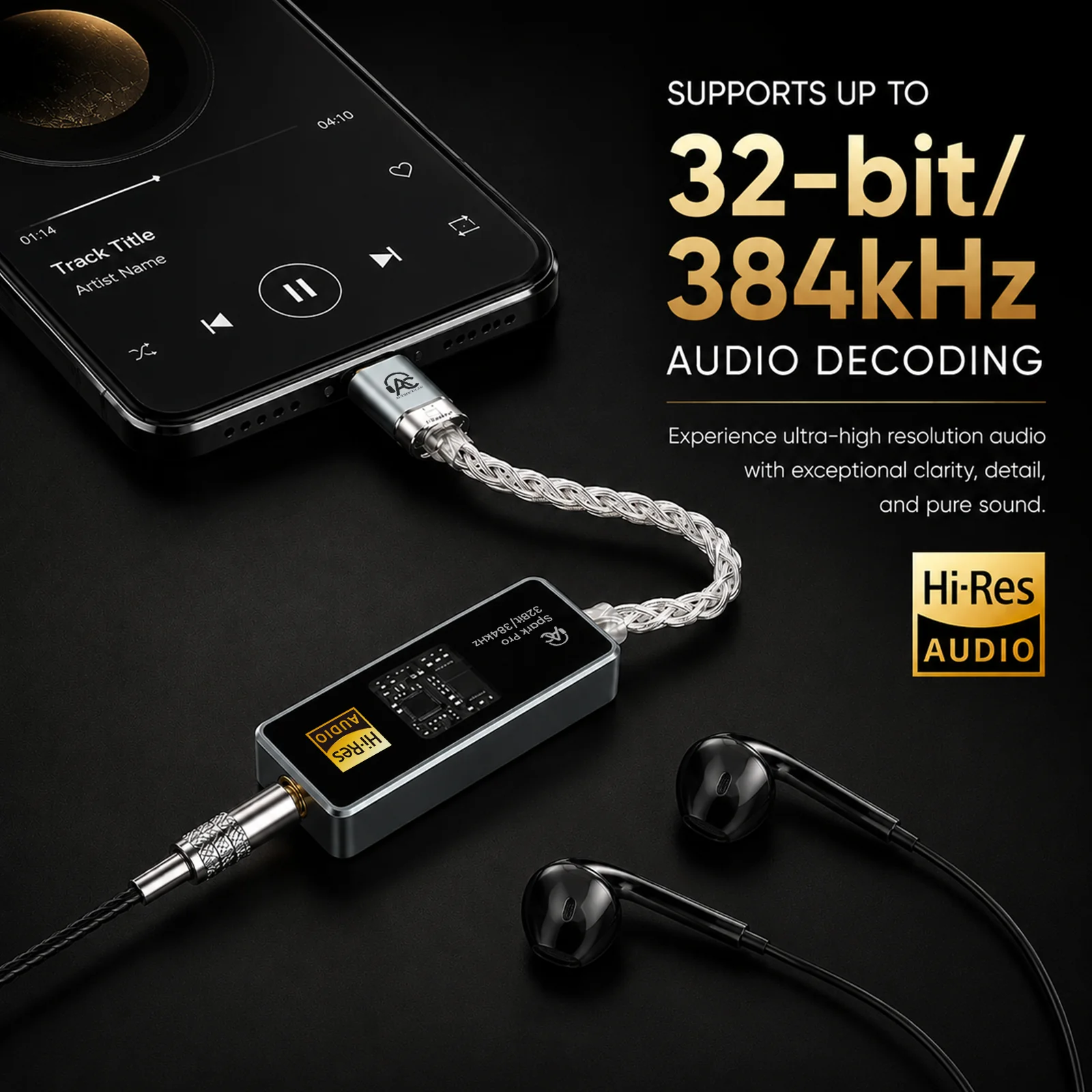 AUDIOCULAR - Spark Pro Hi-Res USB DAC & Amp - Image 4