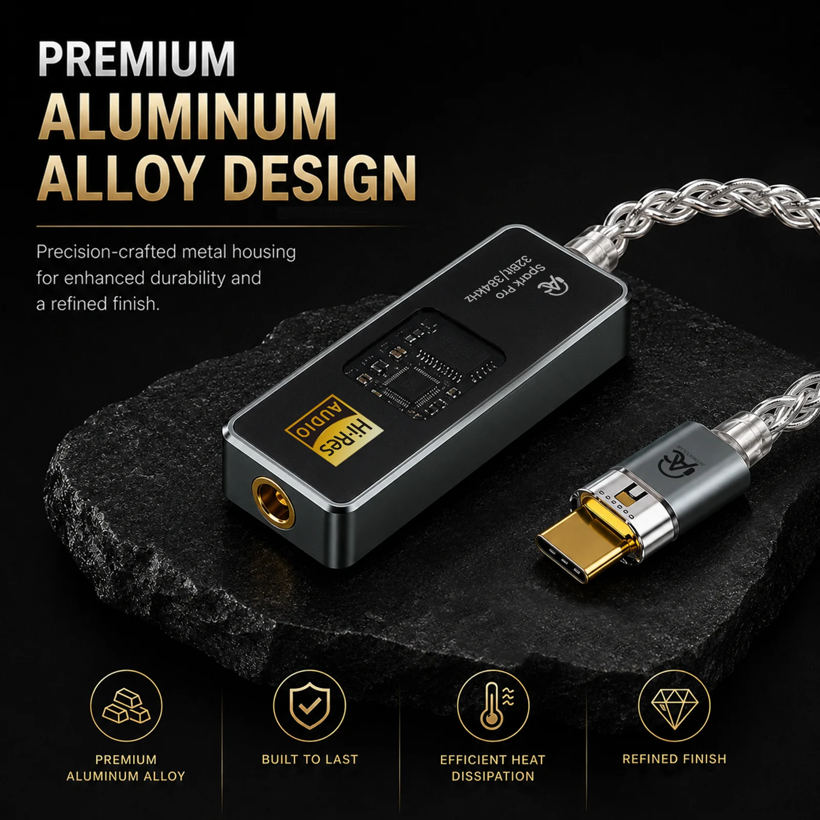 AUDIOCULAR - Spark Pro Hi-Res USB DAC & Amp - Image 8