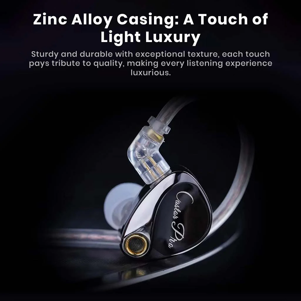 AUDIOCULAR x KZ Castor Pro x 10mm Dual Dynamic Driver IEM - Image 8