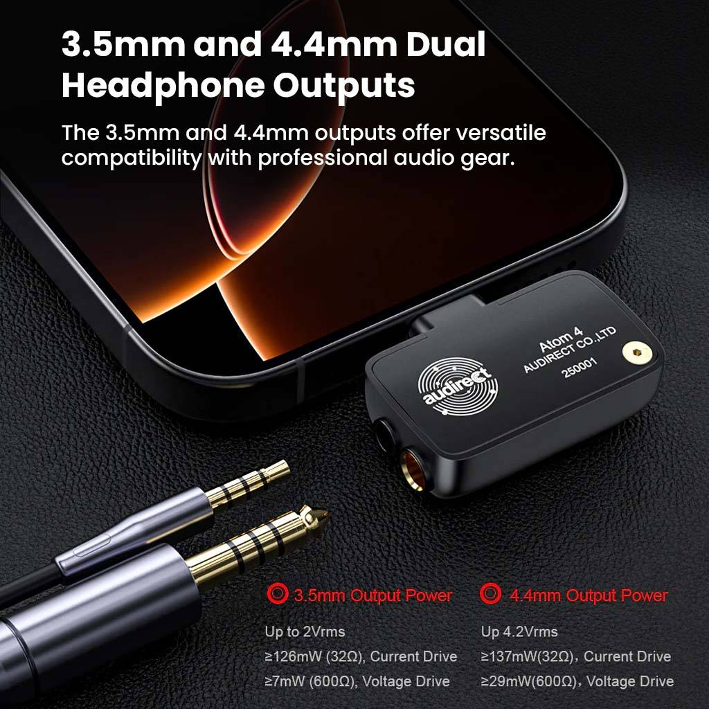 Audirect - Atom4 Portable Dual Amp & DAC - Image 3