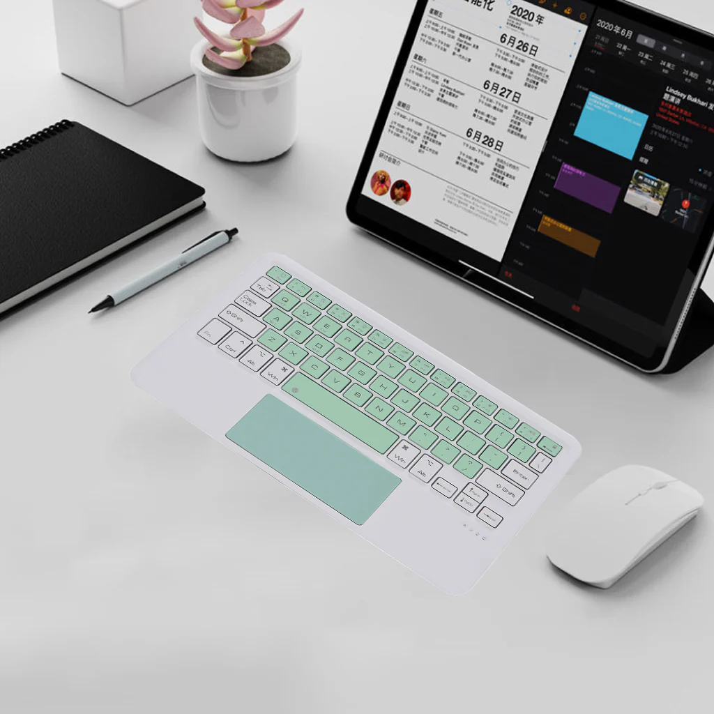 TECPHILE - B102 Wireless Keyboard with Touchpad - Image 39