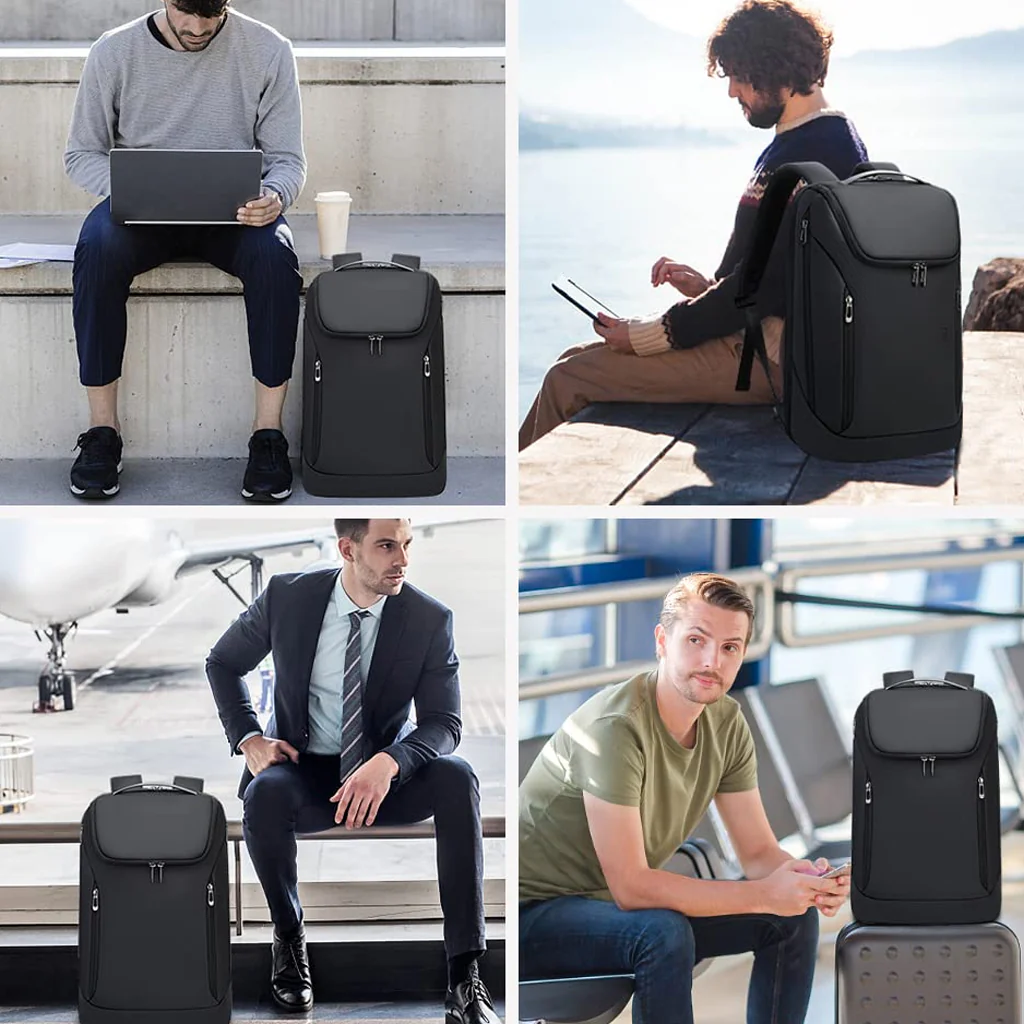 BANGE - 2517 23L Smart Travel Backpack with Charging Port - Image 7