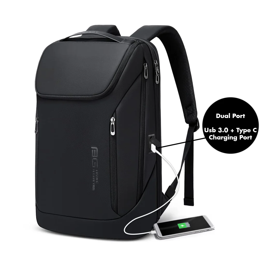 BANGE - 2517 23L Smart Travel Backpack with Charging Port - Image 8