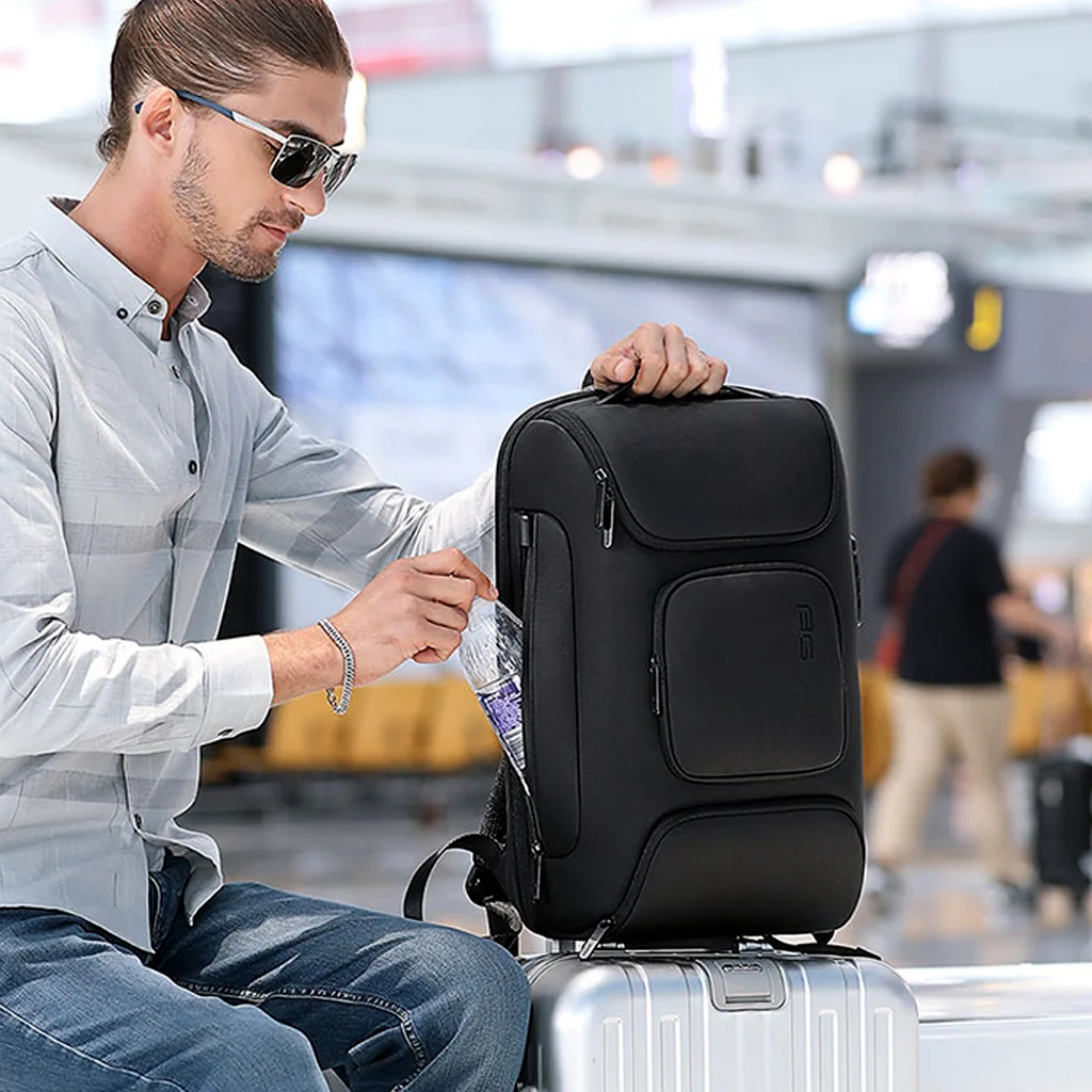 BANGE - 7216 Plus 35L Travel Backpack with Antitheft Lock & Charging Port - Image 9