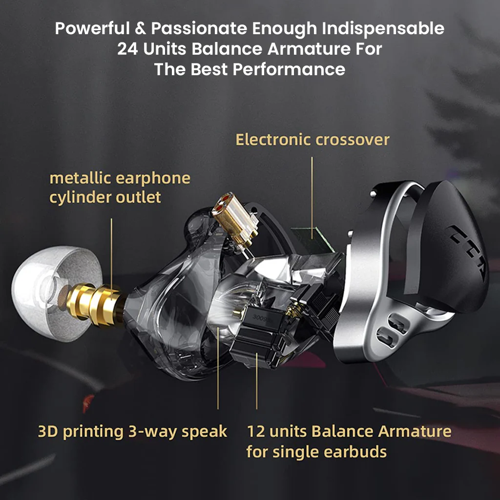 CCA- APEX24 24 Balanced Armature Drivers IEM - Image 2