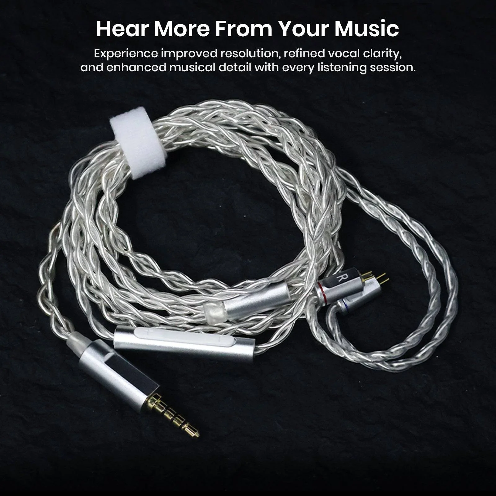 CCA - C2 Silver Plated OFC Upgrade Cable for IEM - Image 8