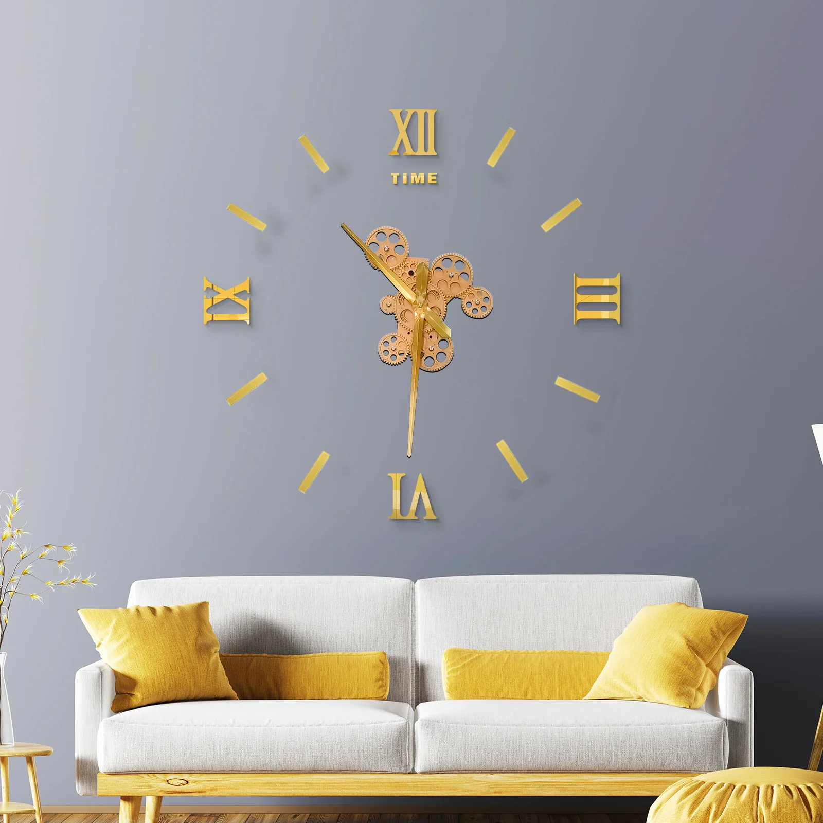 DIY 3D Analog Wall Clock for Home & Office Decoration - Image 3