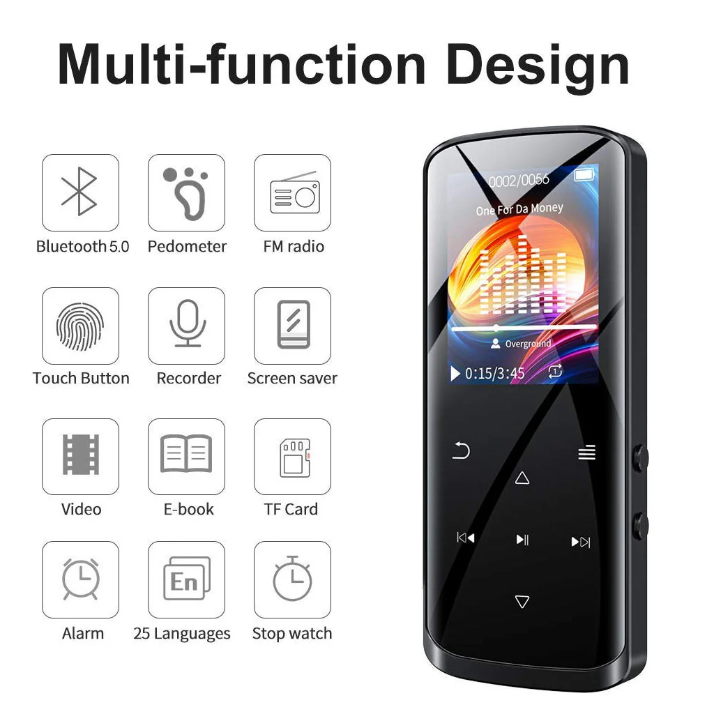RUIZU - D50 Portable Mp3 Player (Demo Unit) - Image 2