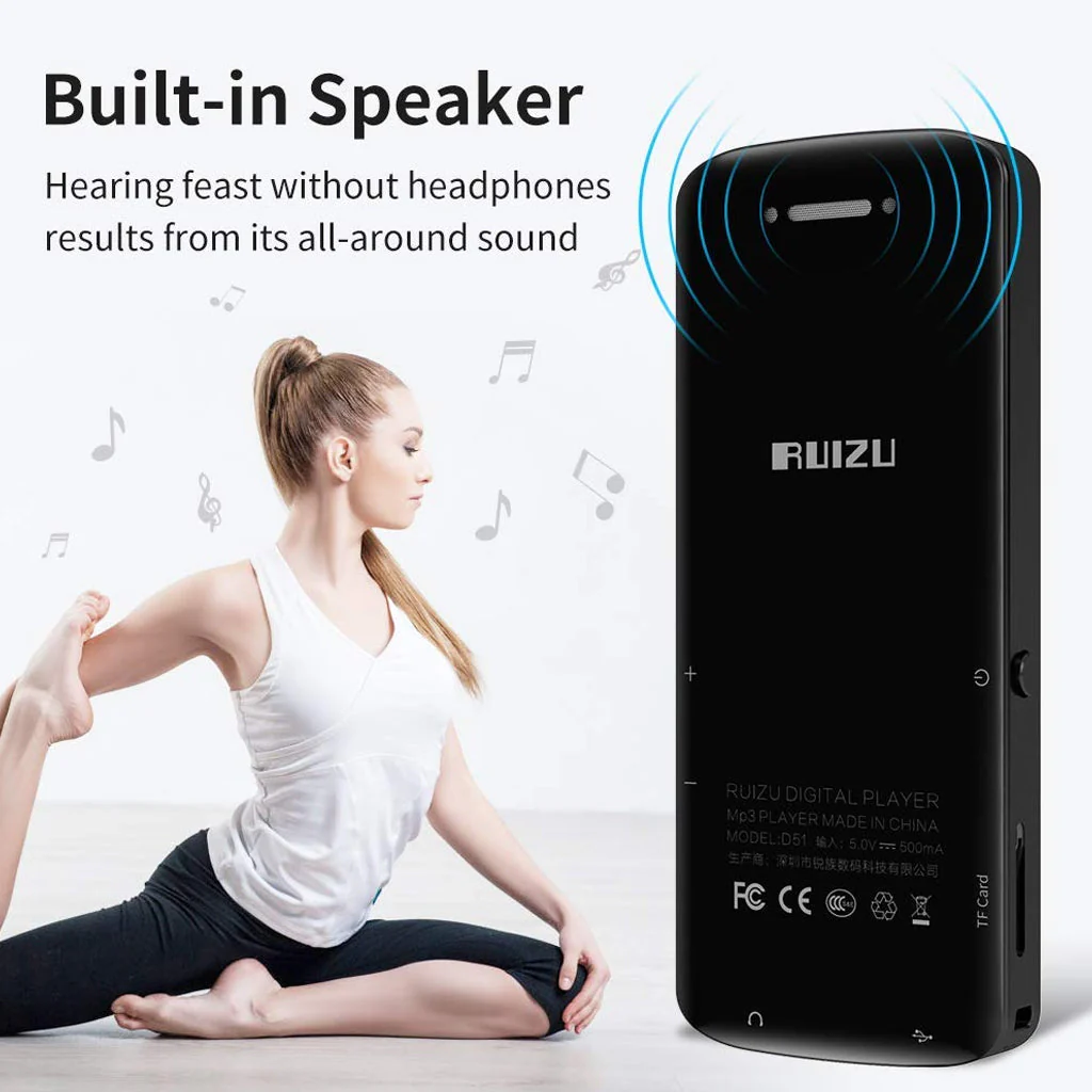 RUIZU - D50 Portable Mp3 Player (Demo Unit) - Image 5