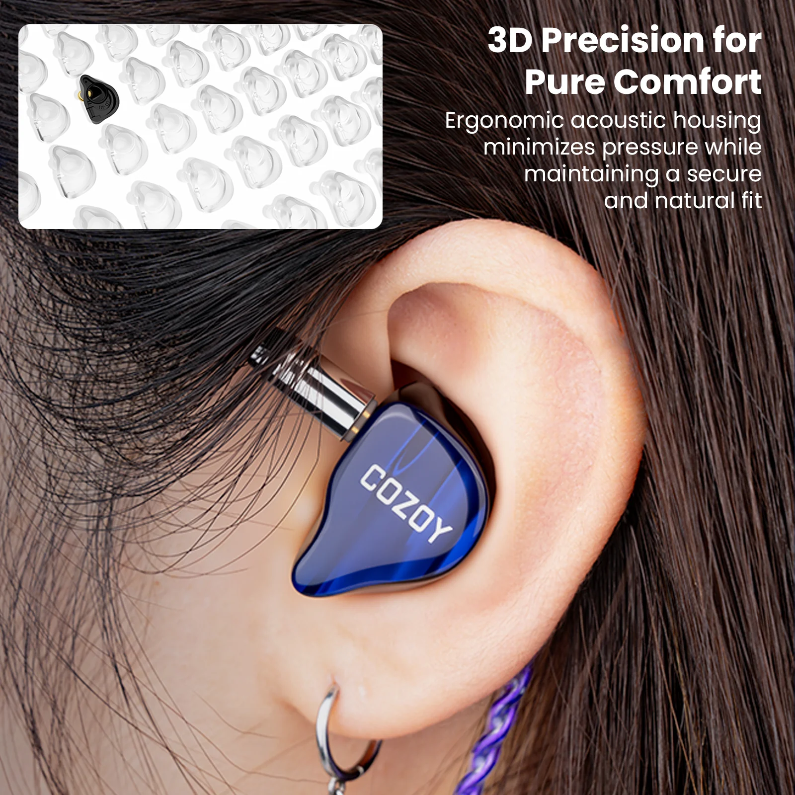 COZOY - D1 10mm Dual Magnetic Dynamic Driver IEM - Image 5