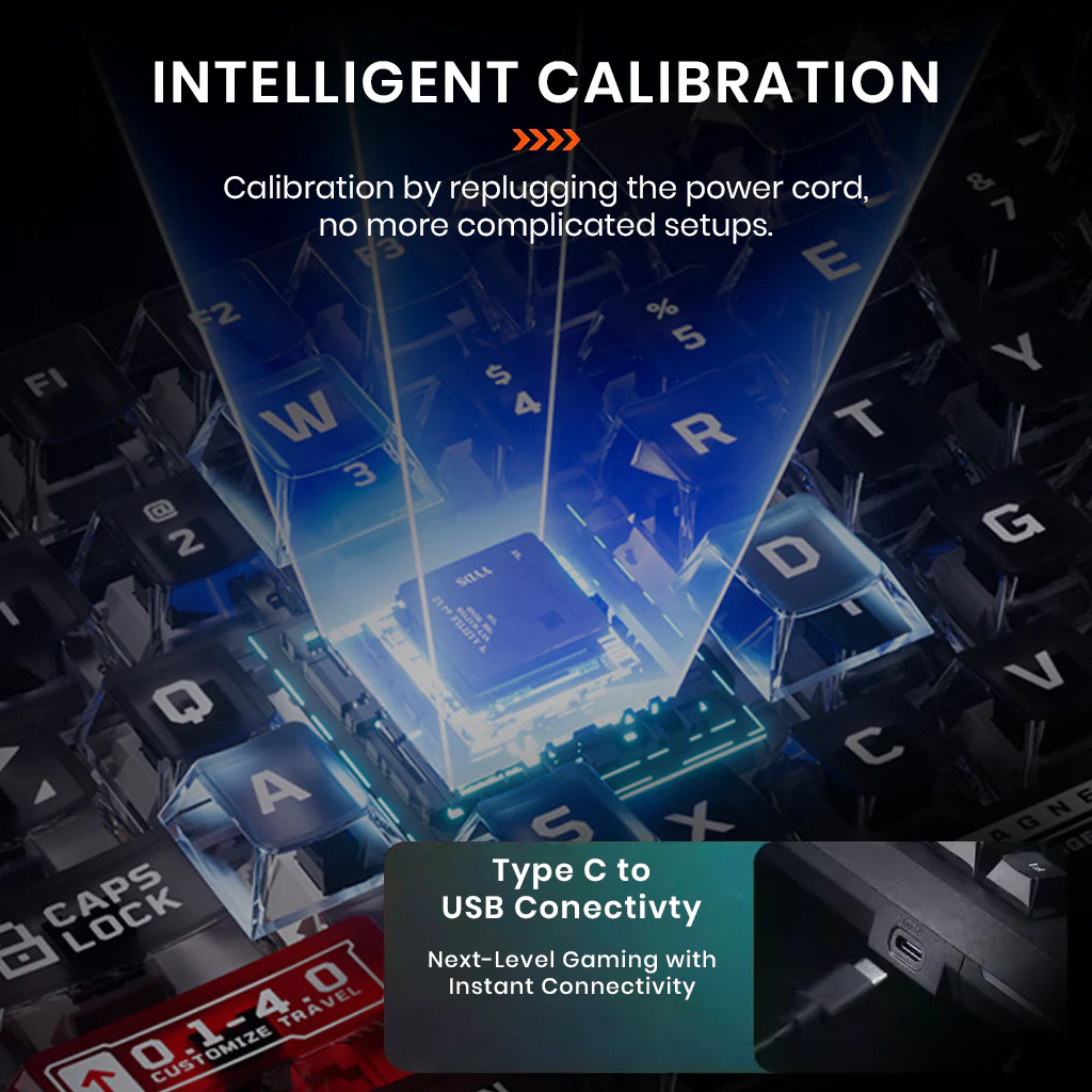 DAREU EK75RT Mechanical Wired Gaming Keyboard with Rapid Trigger - Image 4