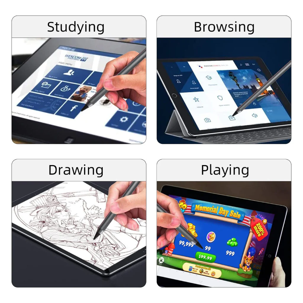 Doqo - P02 Active Stylus Pen for iPad - Image 7