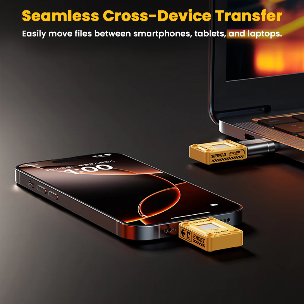 EAGET - FU80 Fingerprint Lock SSD Flash Drive - Image 10