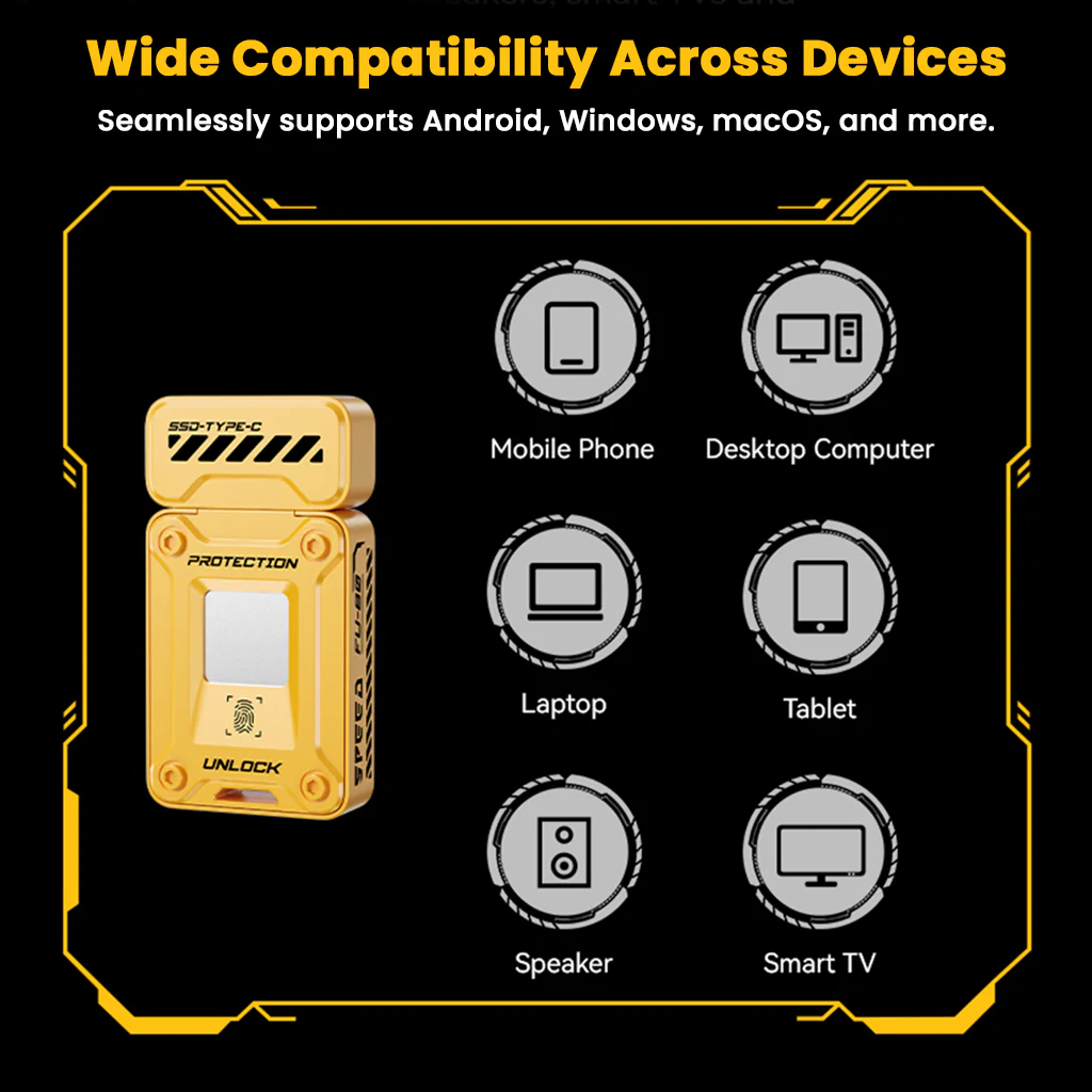 EAGET - FU80 Fingerprint Lock SSD Flash Drive - Image 7