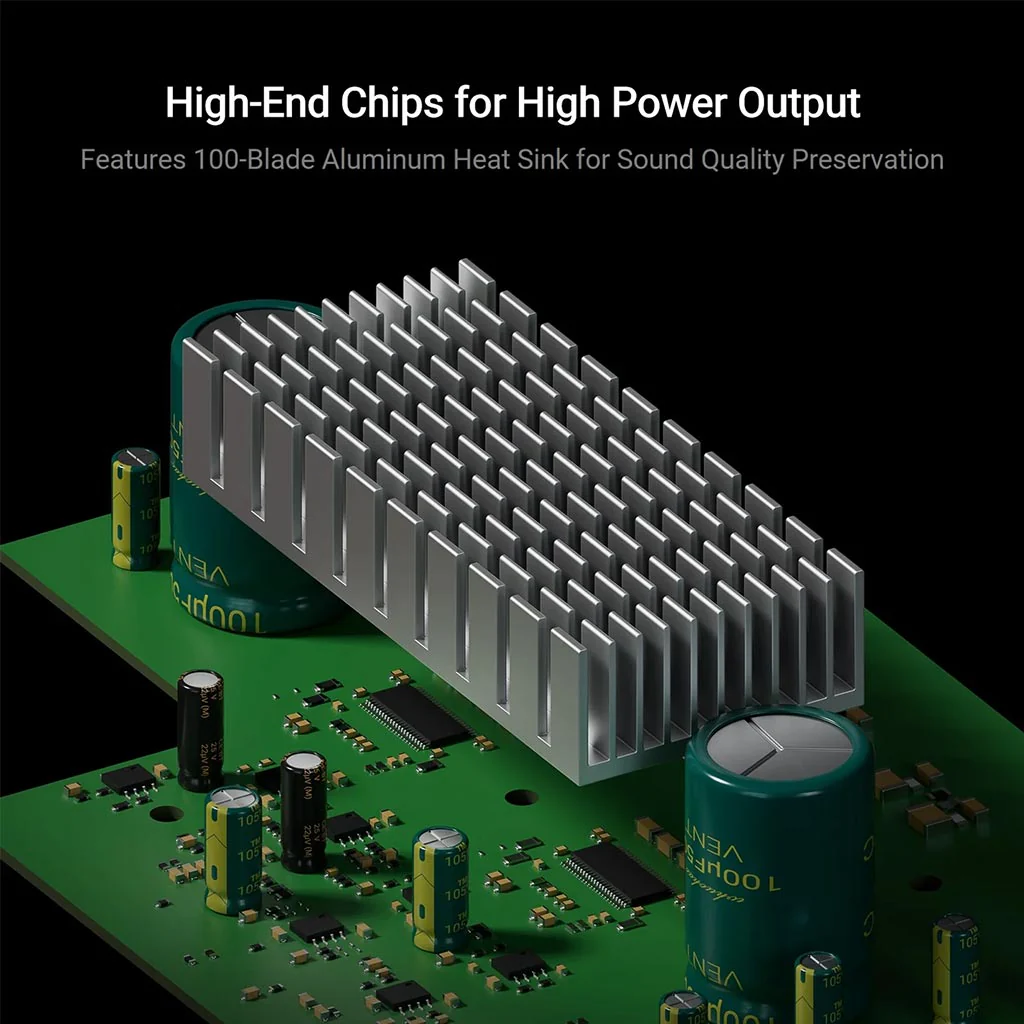 Fosi Audio - MC351 350W 2.1 Channel Integrated Bluetooth Amplifier 32V/5A - Image 4
