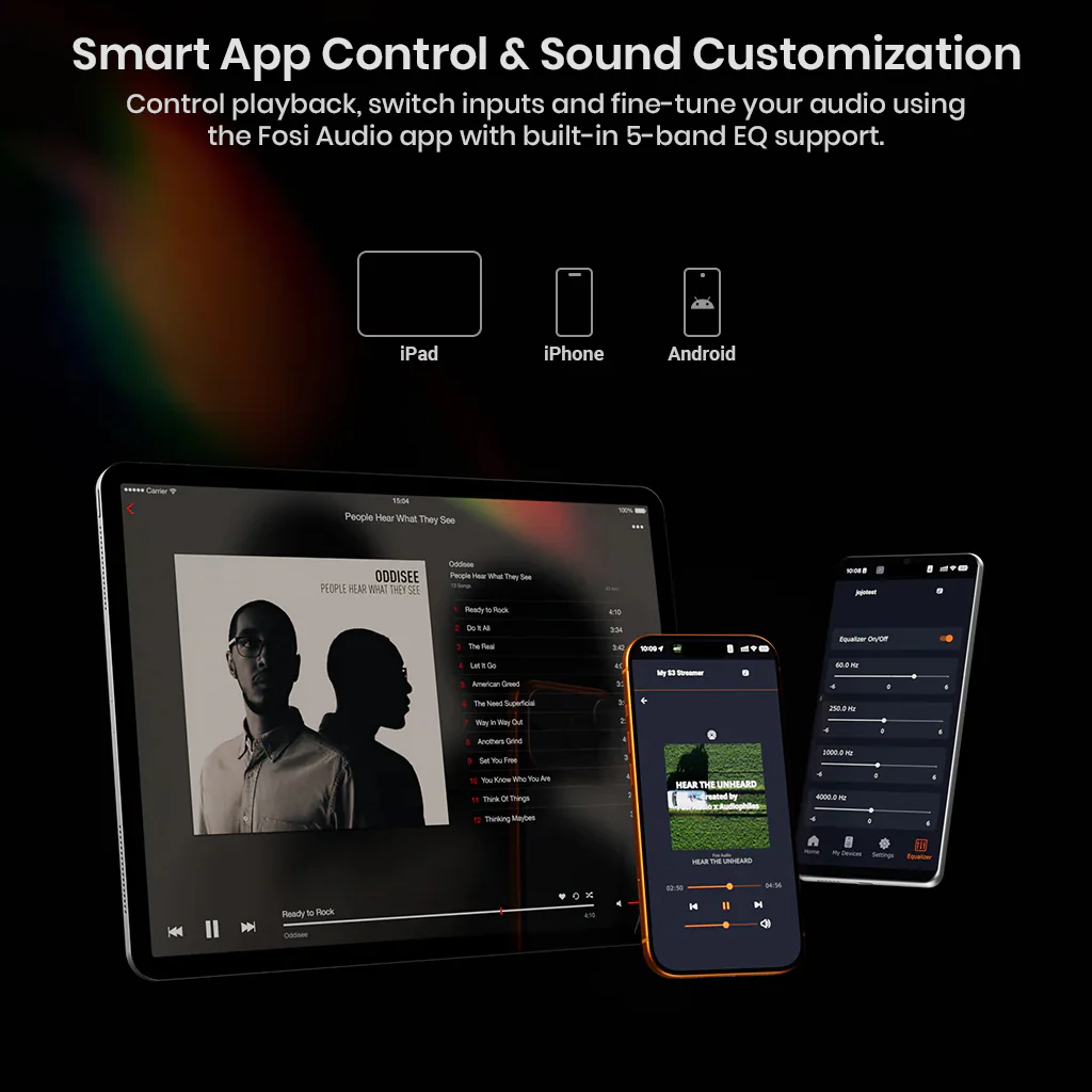 Fosi Audio – S3 Balanced HiFi Streamer / DAC / Preamp - Image 3
