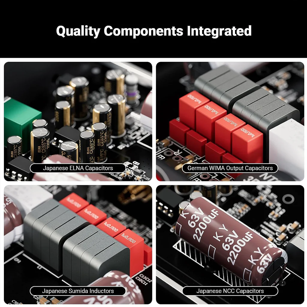 Fosi Audio - V3 48V Stereo Power Amplifier - Image 4