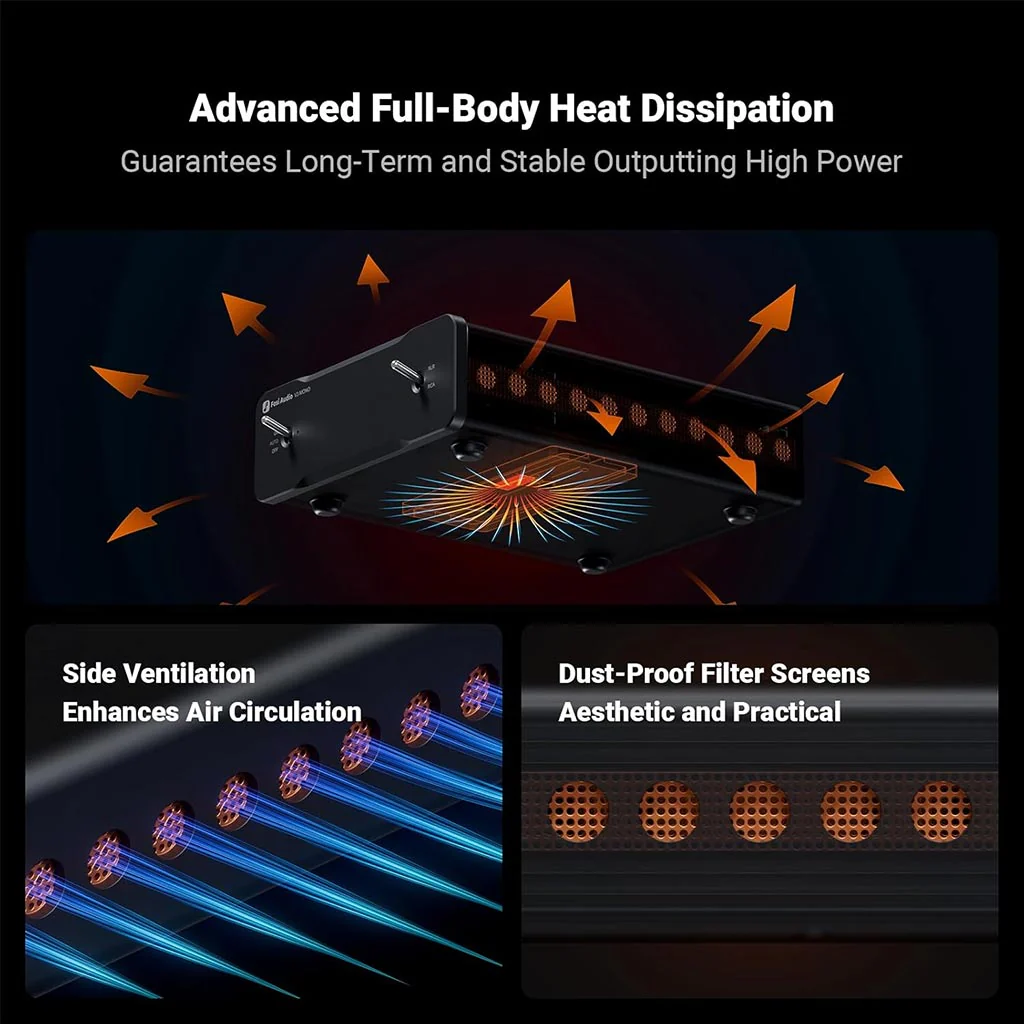 Fosi Audio V3 Mono 240W Power Amplifier for Home Audio Speakers - Image 5