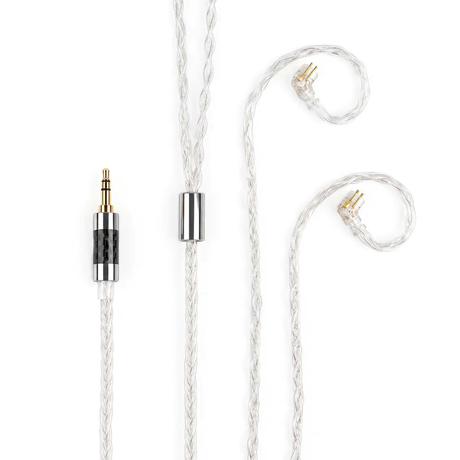 GK L200-8 Eight-Strand Silver-Plated Upgrade Cable for IEM