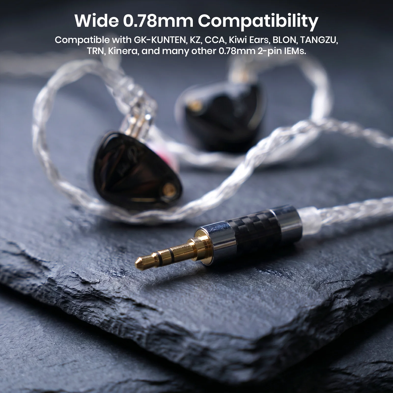 GK L200-8 Eight-Strand Silver-Plated Upgrade Cable for IEM - Image 6