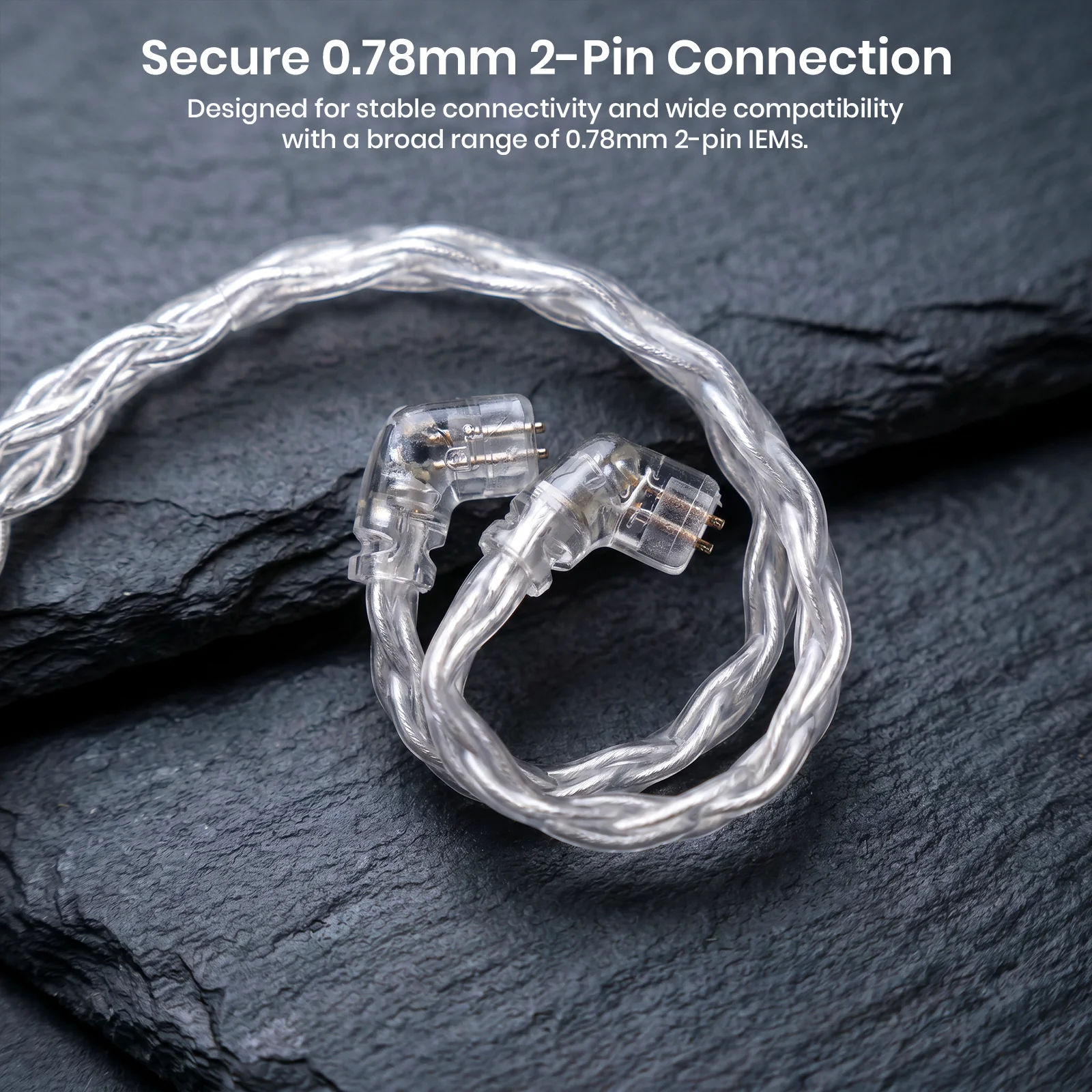 GK L200-8 Eight-Strand Silver-Plated Upgrade Cable for IEM - Image 7