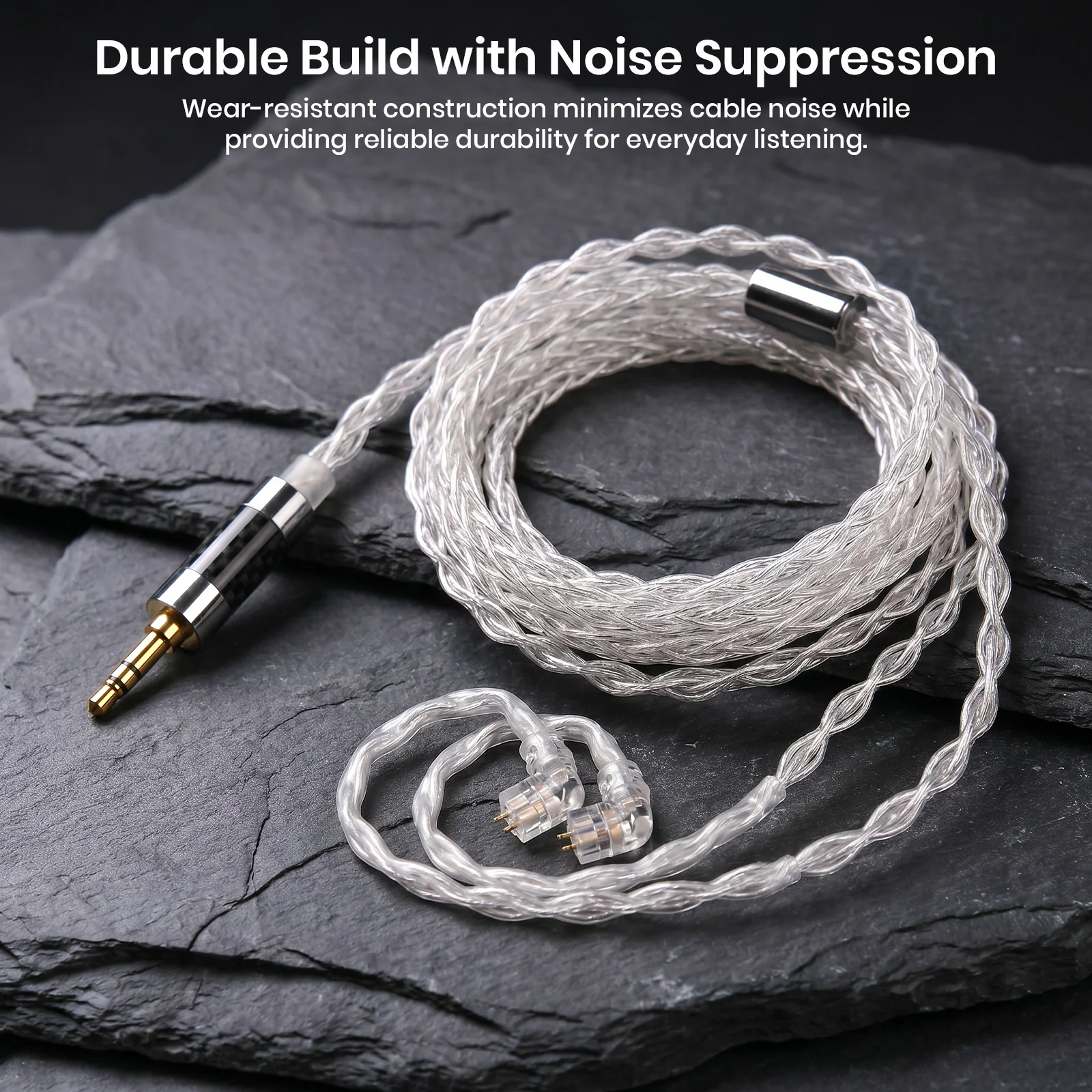 GK L200-8 Eight-Strand Silver-Plated Upgrade Cable for IEM - Image 9