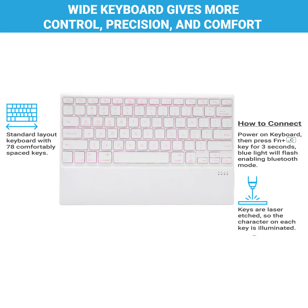 HB032D Wireless Keyboard - Image 2