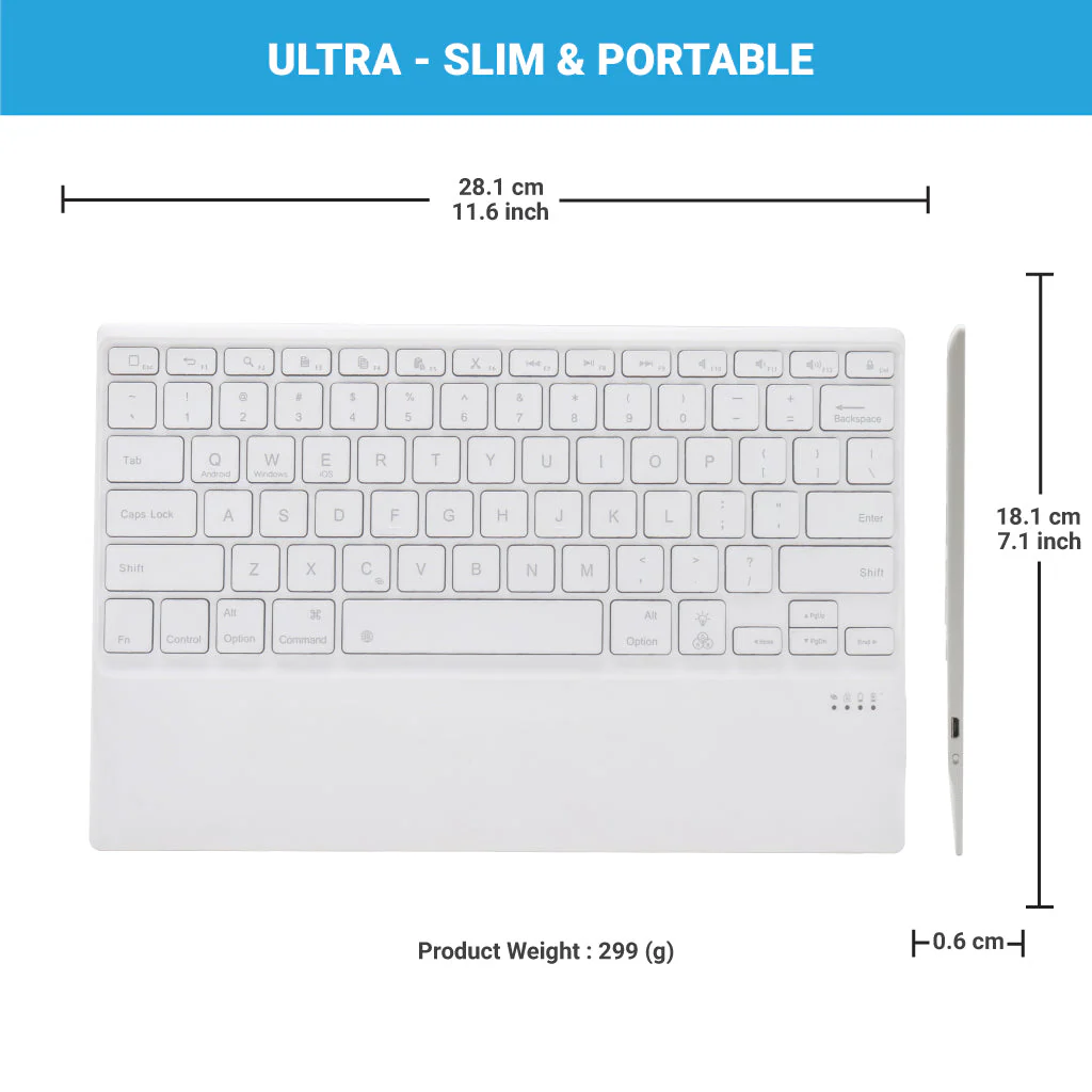 HB032D Wireless Keyboard - Image 5