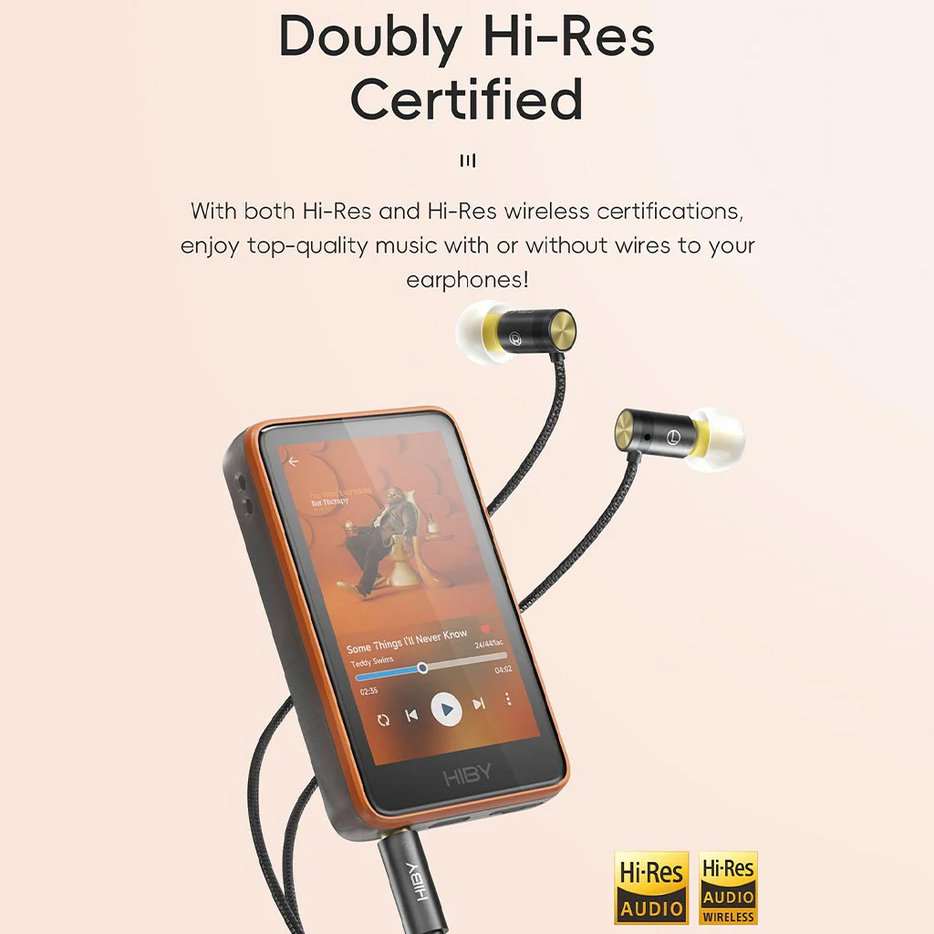 HiBy R1 Bluetooth Portable HiFi Digital Audio Player - Image 16