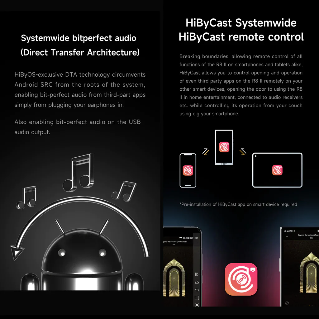 HiBy - R8 II (Gen 2) Digital Audio Player - Image 28