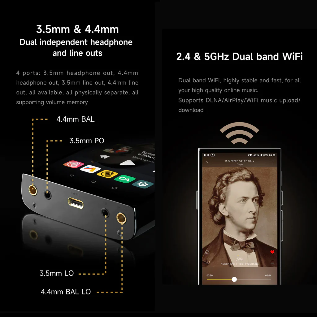 HiBy - R8 II (Gen 2) Digital Audio Player - Image 47