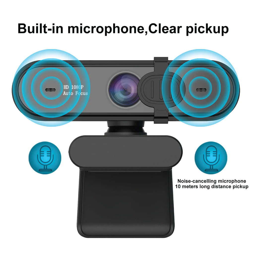 HXSJ - S6 Autofocus 1080P HD Webcam - Image 19
