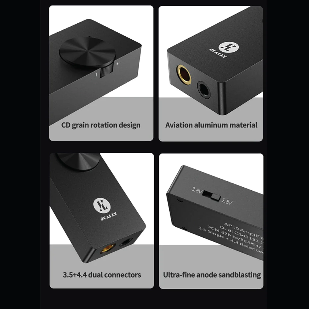 JCALLY - AP10 Portable DAC & Amp - Image 4