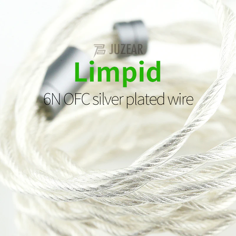 JUZEAR - Limpid OFC Silver Plated Upgrade Cable for IEM - Image 20
