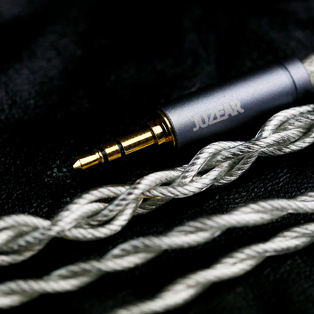 JUZEAR - Limpid OFC Silver Plated Upgrade Cable for IEM - Image 3