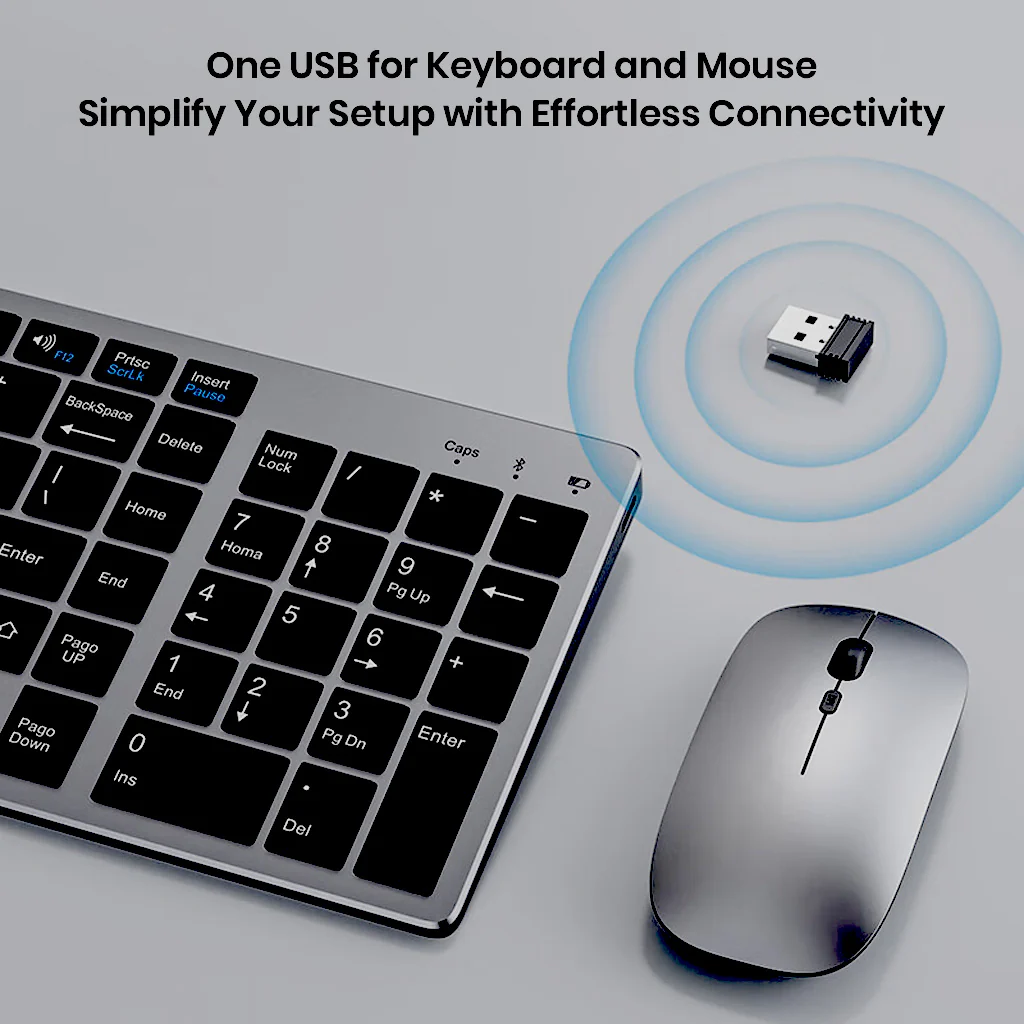 K936 Wireless Keyboard and Mouse Combo with Multi-Device Connectivity - Image 4
