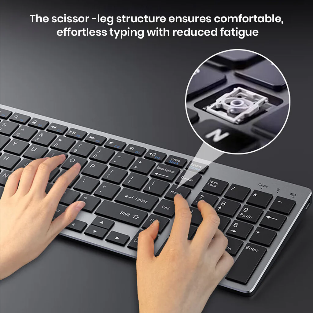 K936 Wireless Keyboard and Mouse Combo with Multi-Device Connectivity - Image 8