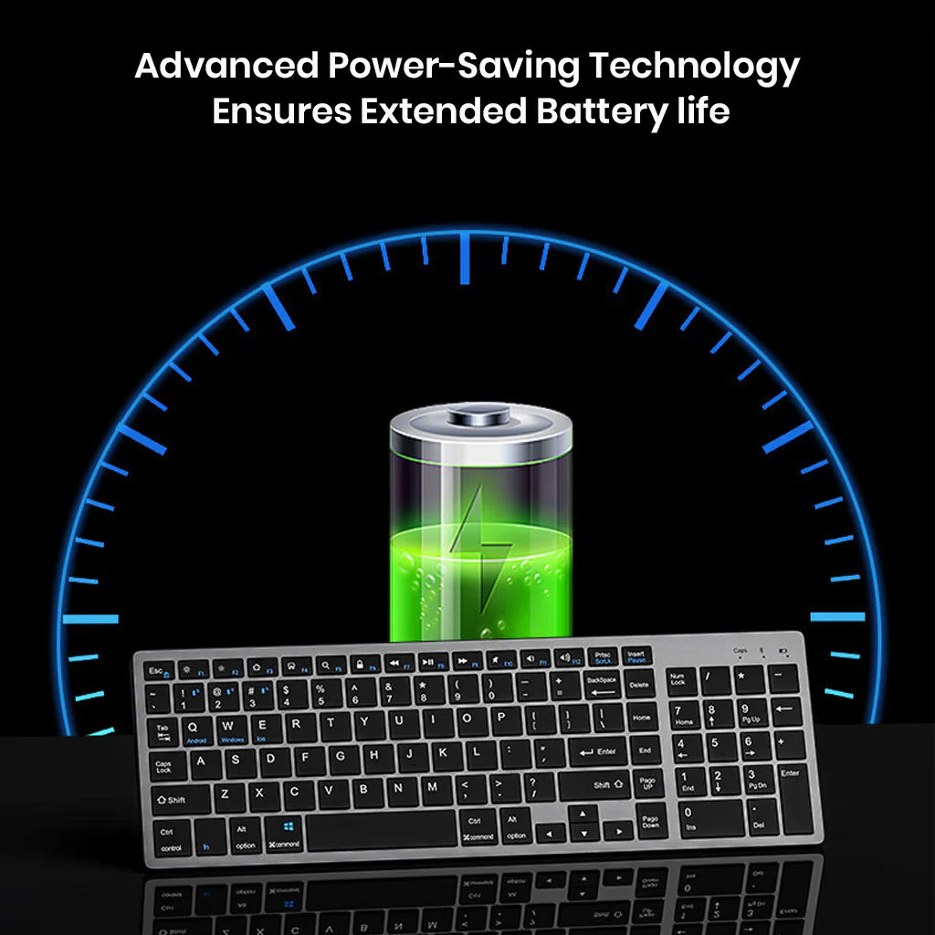 K936 Wireless Keyboard and Mouse Combo with Multi-Device Connectivity - Image 9