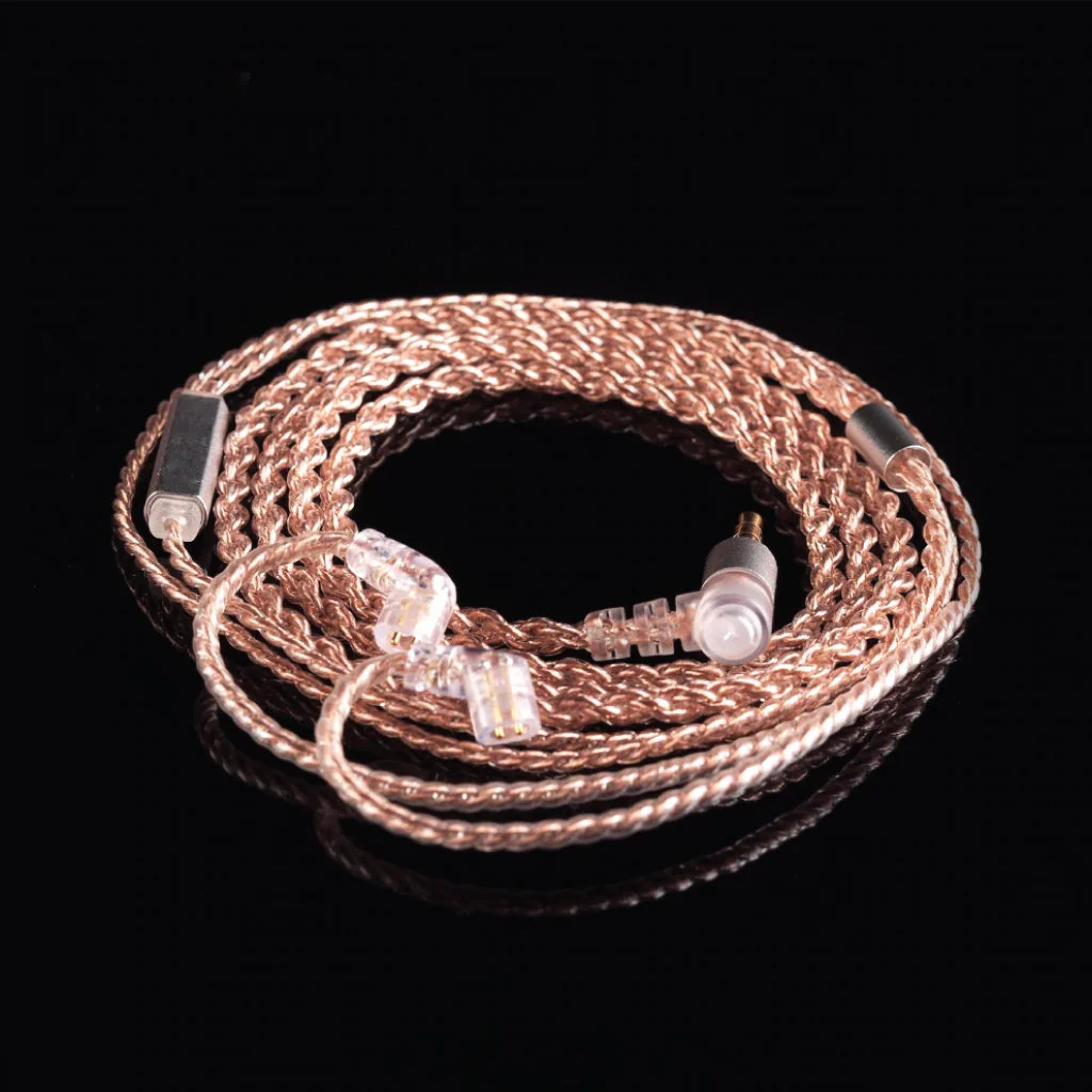 KBEAR - 4 Core Upgrade Cable for IEM with Mic - Image 11